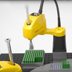 Robot pick up components